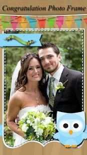 Congratulation Photo Frame screenshot 2