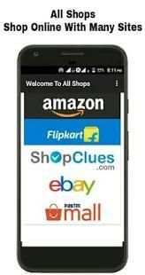 All Shops - All Shopping Websites In One App screenshot 1