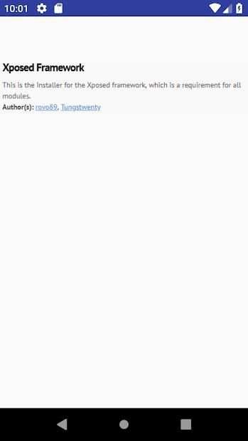 Xposed Installer screenshot 1