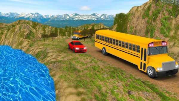 Intercity Modern School Bus Driving Simulator 2018 screenshot 6