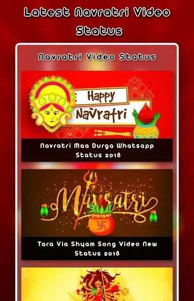 Navratri Video Status Maker - Silde Show Editor screenshot 4
