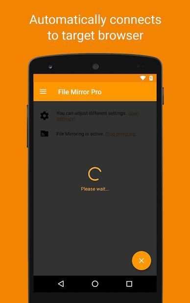File Mirror - WiFi file transfer screenshot 3