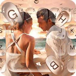 Love Romantic Couple Keyboard Theme