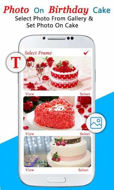 Birthday Cake Editor: Name, Photos, Songs, GIFS screenshot 3