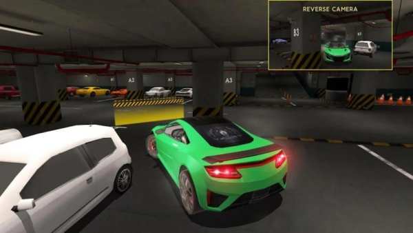 3D Multi Level Car Parking Simulator Games स्क्रीनशॉट 2