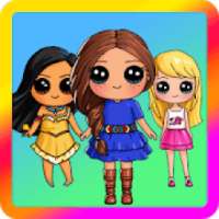 how to draw american doll girls on 9Apps