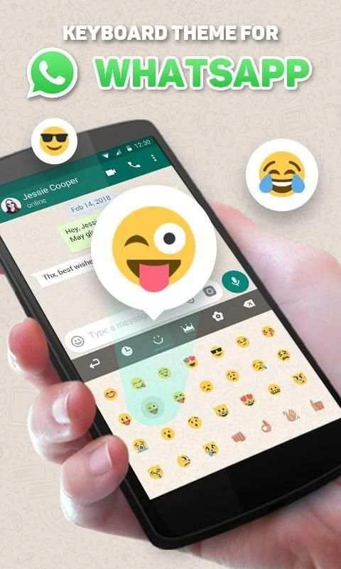 GO Keyboard Theme For WhatsApp screenshot 3