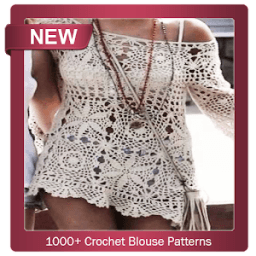 1000+ Crochet Blouse Patterns आइकन