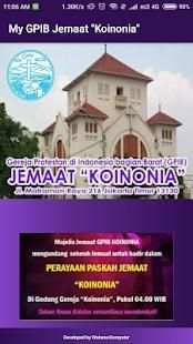My Gereja GPIB Koinonia screenshot 2