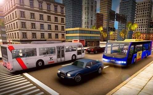 Airport Security Staff Police Bus Driver Simulator screenshot 2