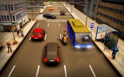 Airport Security Staff Police Bus Driver Simulator screenshot 1