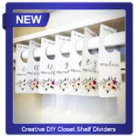 Creative DIY Closet Shelf Dividers