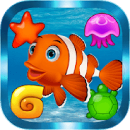 New Match-3 Fishdoms Ocean icon