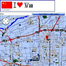 Xi'an map