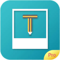 Typography - Text On Photo &amp; Photo Text Edit आइकन