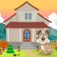 Cartoon Dog Rescue Kavi Escape Game-326