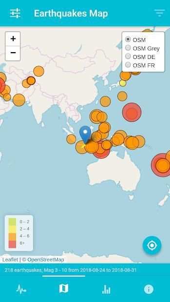 Gempa - USGS Earthquakes report screenshot 5
