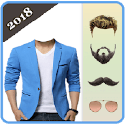 Casual Man Photo Suit Maker आइकन