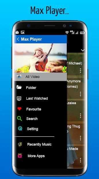 MAX Player - HD Video Player 2018 स्क्रीनशॉट 4