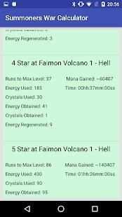 Summoners War Calculator स्क्रीनशॉट 4