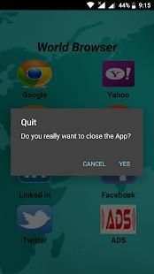 World Browser screenshot 1