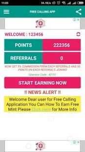 Free Calling App स्क्रीनशॉट 9