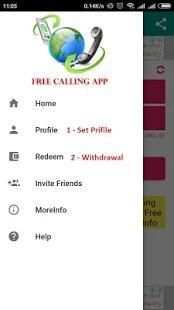 Free Calling App स्क्रीनशॉट 8