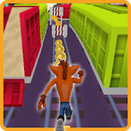 Bandicoot Run Adventure Rail icon