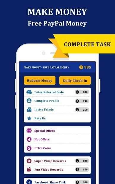 Make Money - Free PayPal Money स्क्रीनशॉट 3