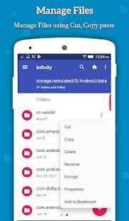 Infinity File Manager screenshot 2