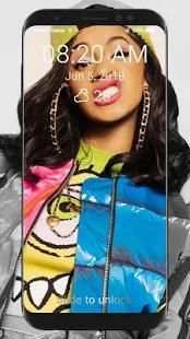 Cardi B HD Wallpapers Lock Screen screenshot 6