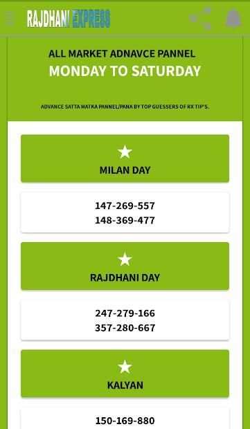 Rx Tips Rajdhani Express Free Kalyan Matka Tips screenshot 2
