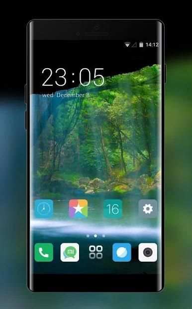 Theme for forest falls xiaomi redmi note4 screenshot 4