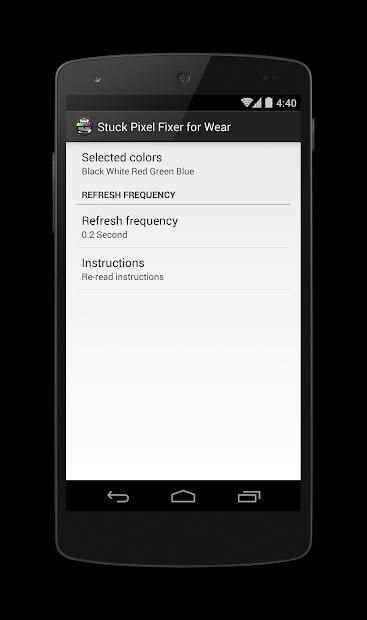 Stuck Pixel Fixer for Wear screenshot 5
