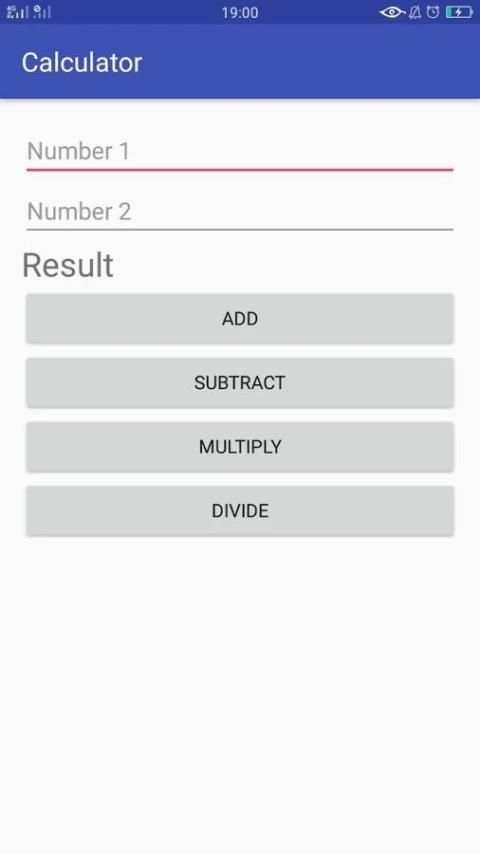 calculator of basic functions screenshot 2