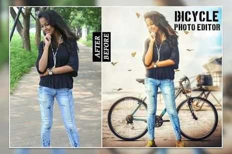 Bicycle Photo Editor स्क्रीनशॉट 1