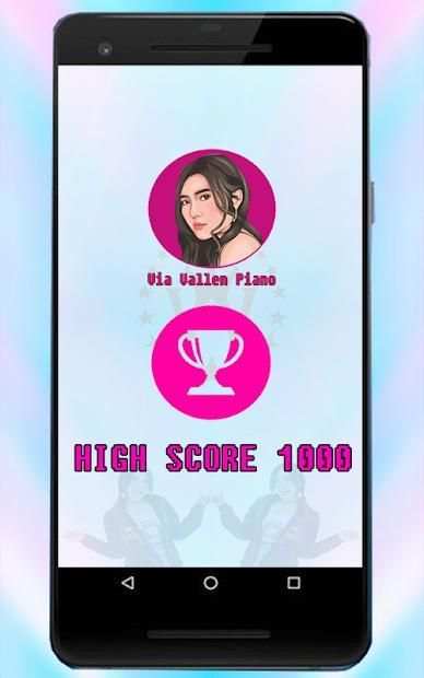 Via Vallen Piano tiles screenshot 1