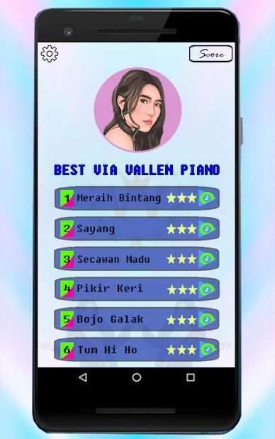 Via Vallen Piano tiles screenshot 6