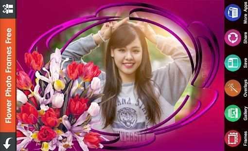 Flower Photo Frames Free स्क्रीनशॉट 4