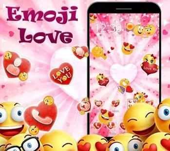 3D Emoji Valentine Love Launcher screenshot 7