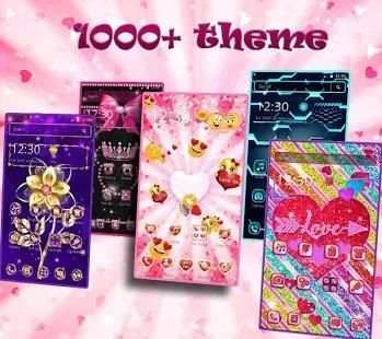 3D Emoji Valentine Love Launcher screenshot 4