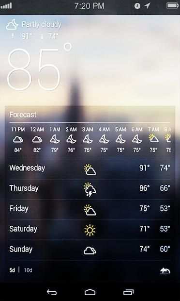 Weather Live Forecast and widget screenshot 8