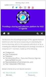 NGO FORUM UGANDA screenshot 3
