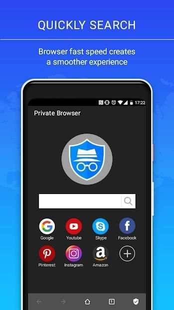 Private Browser - Incognito Mode for Android screenshot 3
