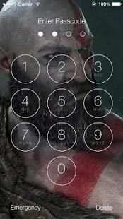 Good Of War - Kratos Lock Screen Wallpapers स्क्रीनशॉट 5