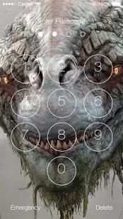 Good Of War - Kratos Lock Screen Wallpapers स्क्रीनशॉट 1