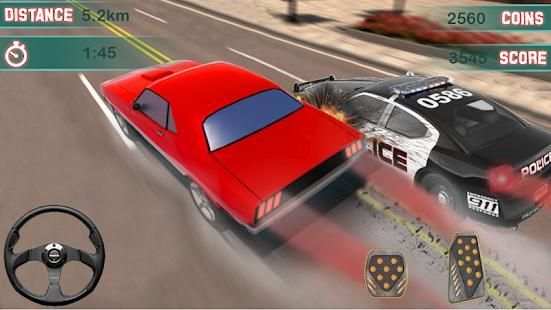 Turbo Car Traffic Racing: Real Traffic Rider 3D screenshot 1