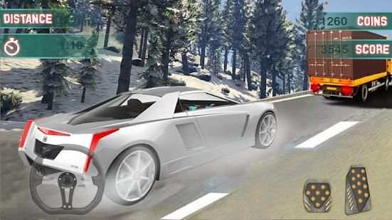 Turbo Car Traffic Racing: Real Traffic Rider 3D screenshot 3