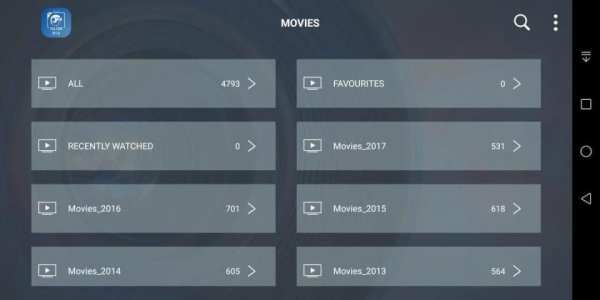 FALCON IPTV स्क्रीनशॉट 2