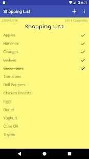 Sticky Lists स्क्रीनशॉट 3